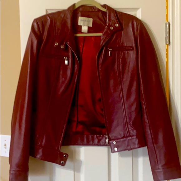 Hugo Buscati Jackets & Blazers - Hugo Buscati collection leather jacket size Small